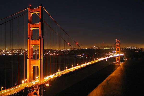 Golden Gate Bridge, Road Trip USA